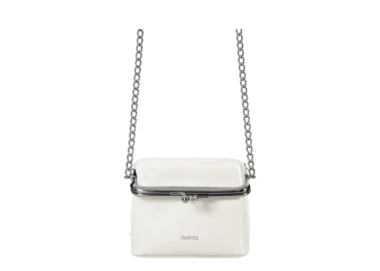 Stand Oil Hippo Bag White