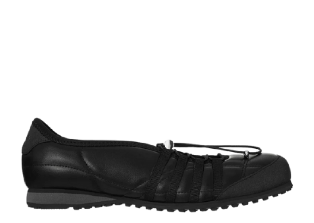 Stand Oil Tie Mary Jane Sneakers Black