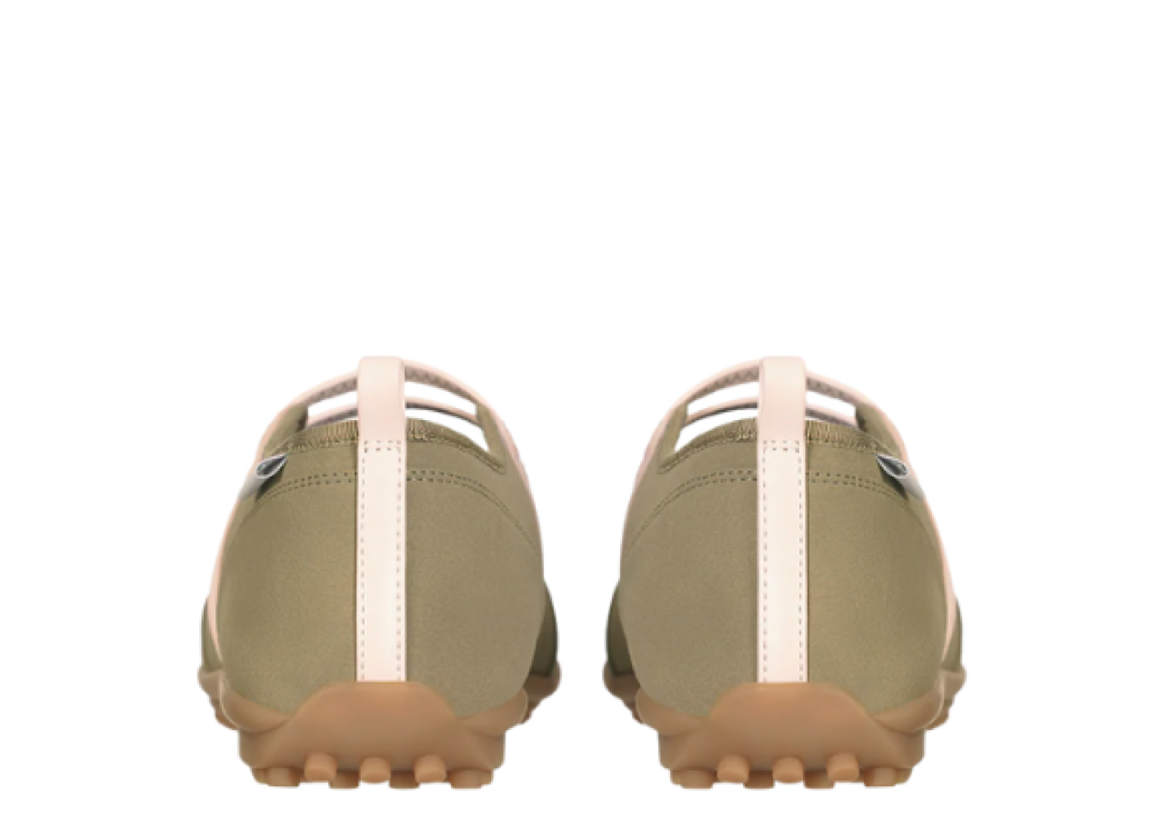 Stand Oil Strap Mary Janes Sneakers Khaki Combi - photo 3