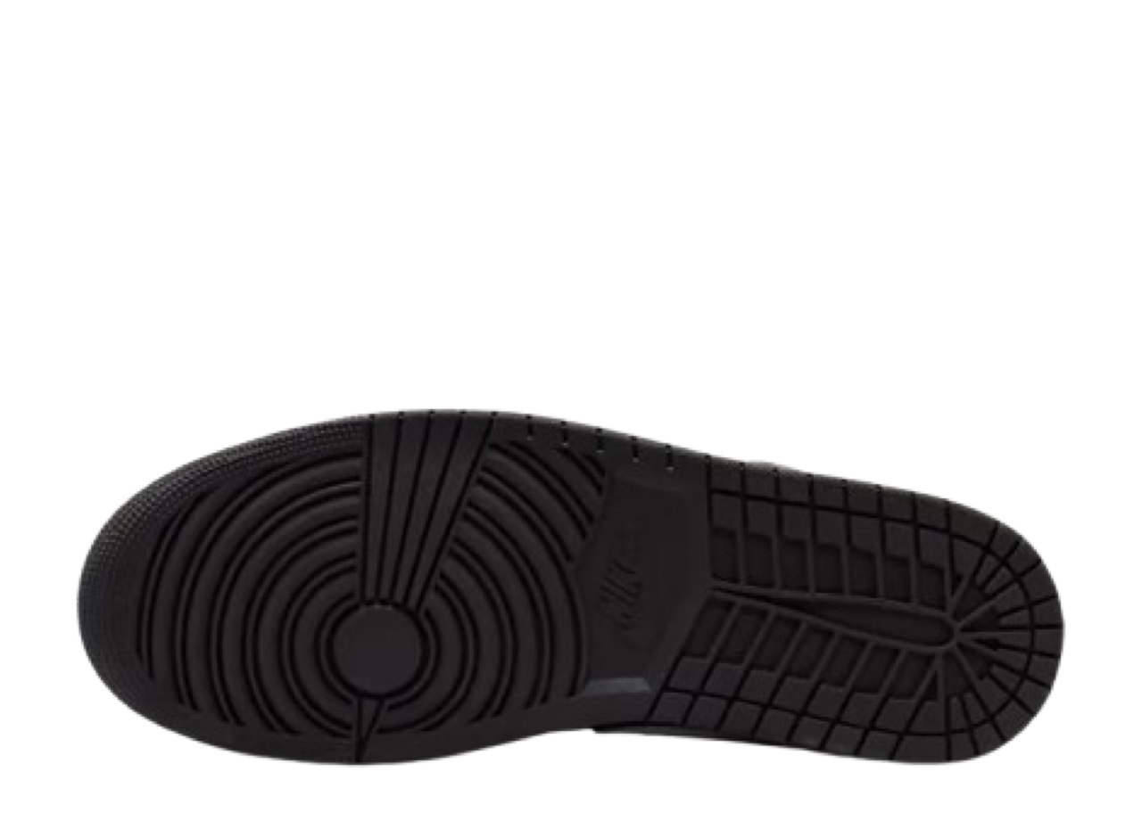 Air Jordan 1 Low Black Summit White (Grade School) - photo 4