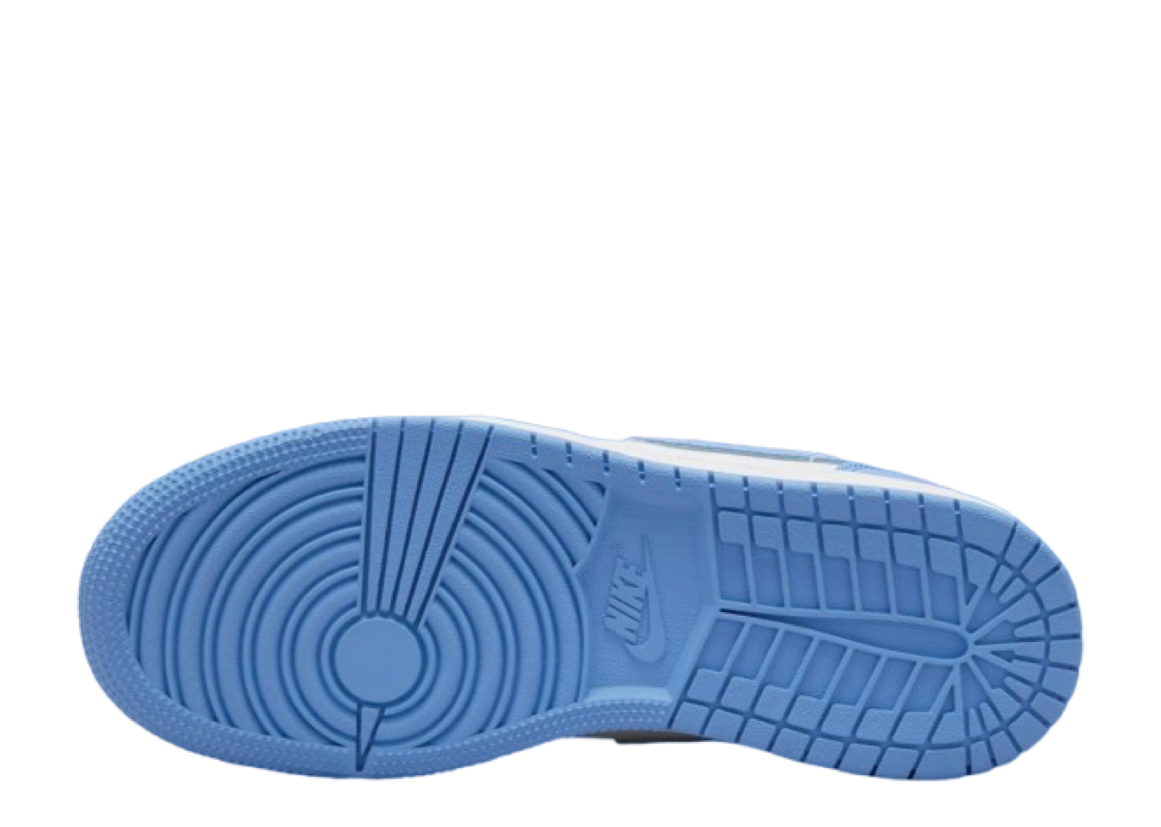 Air Jordan 1 Low SE Legend Blue Patent (Grade School) - photo 4