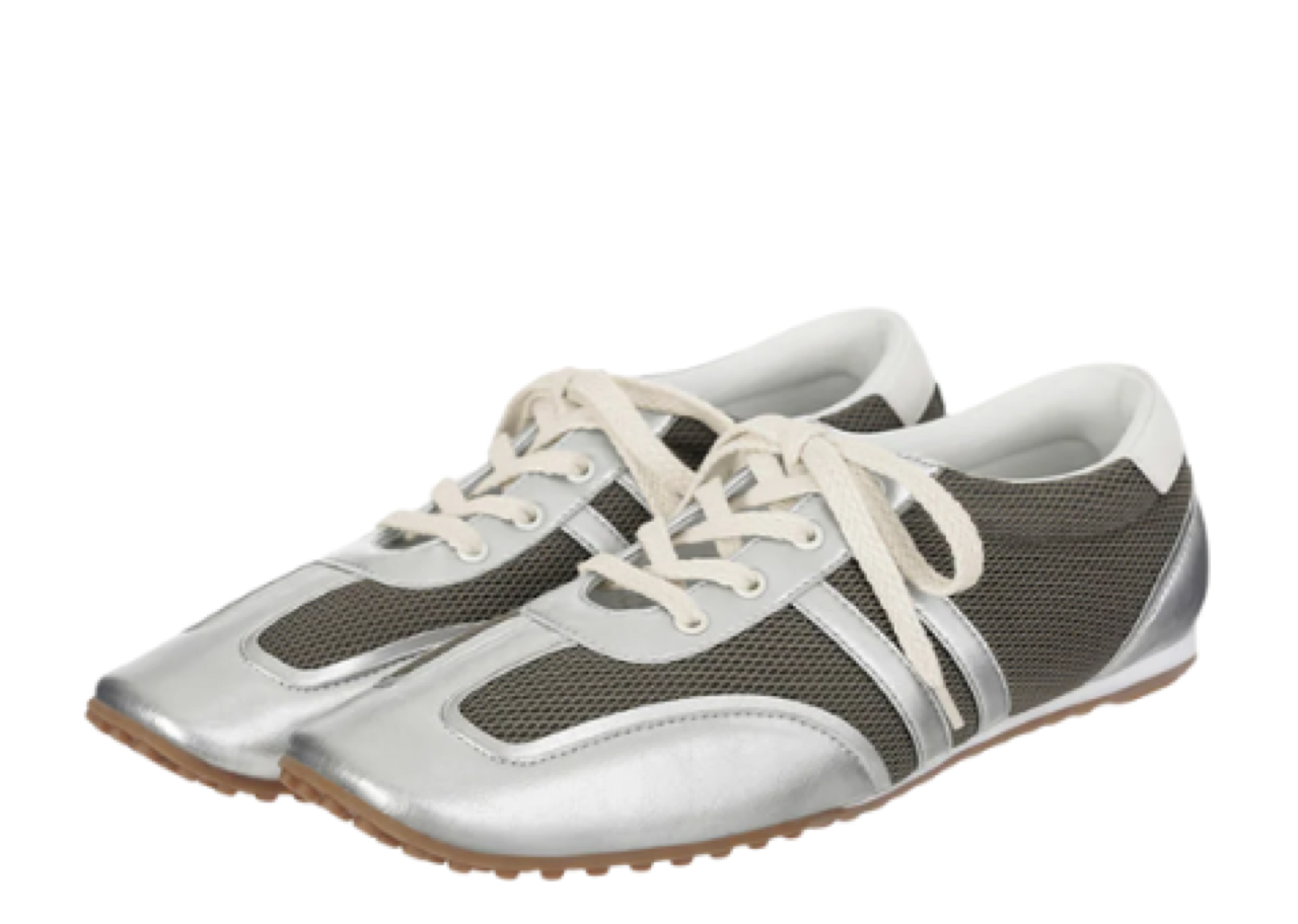 Stand Oil Morrow Square Sneakers Silver - photo 2