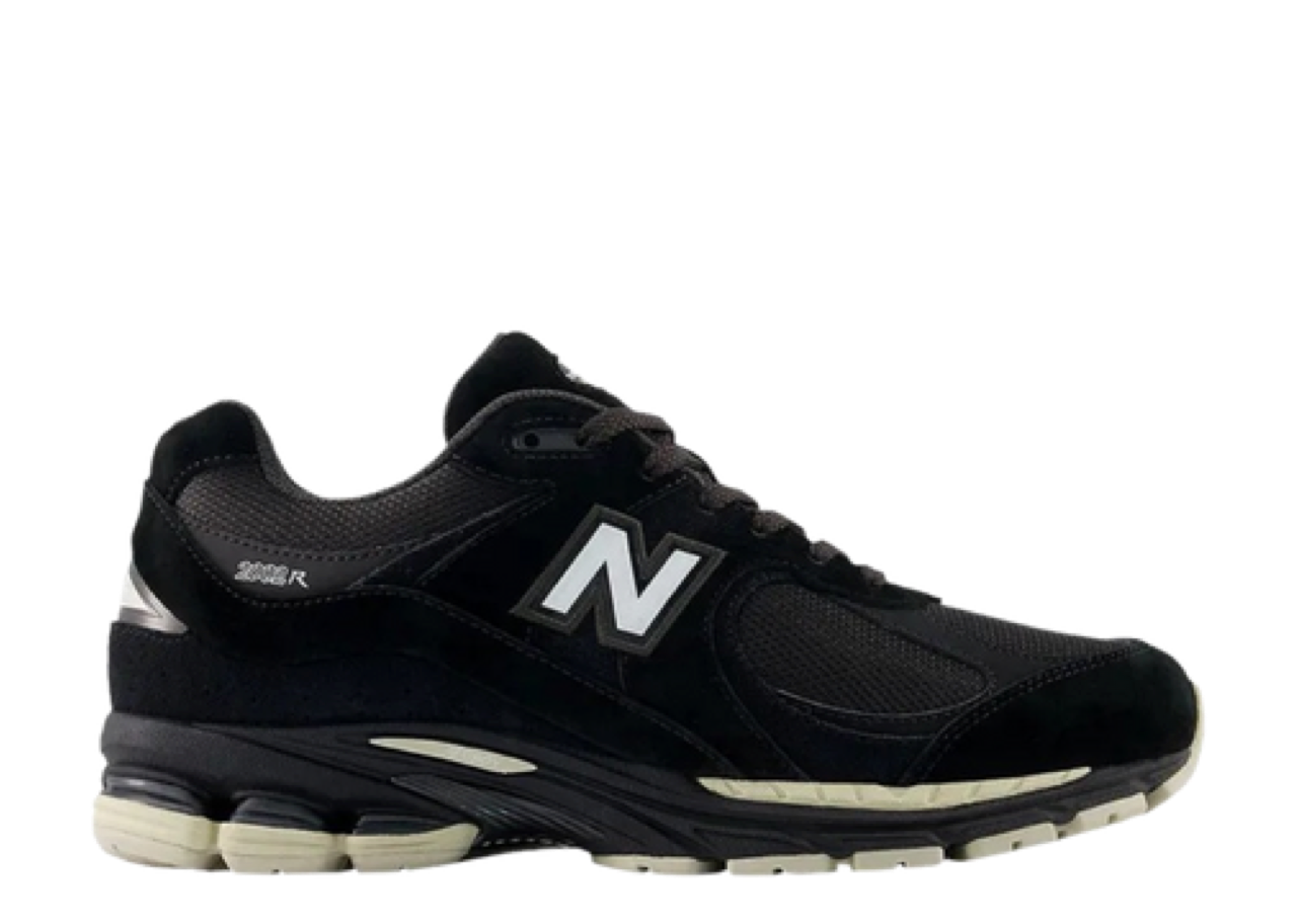 New Balance 2002R Black Timber Wolf White
