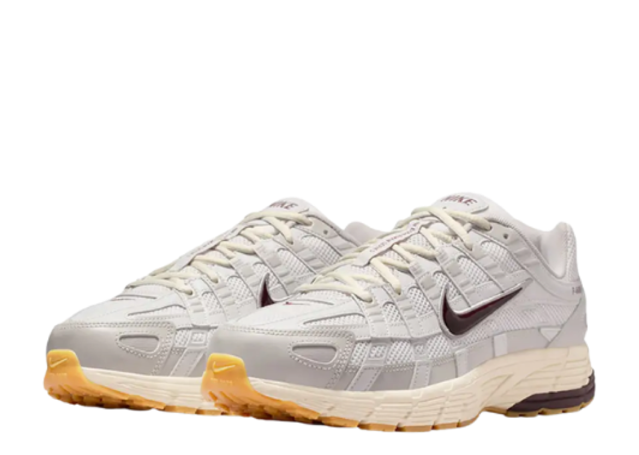 Nike P-6000 College Grey Burgundy Crush - photo 2