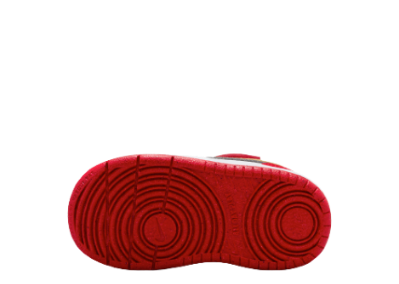 Nike Court Borough Low Recraft White University Red Gold (Toddler) - photo 4