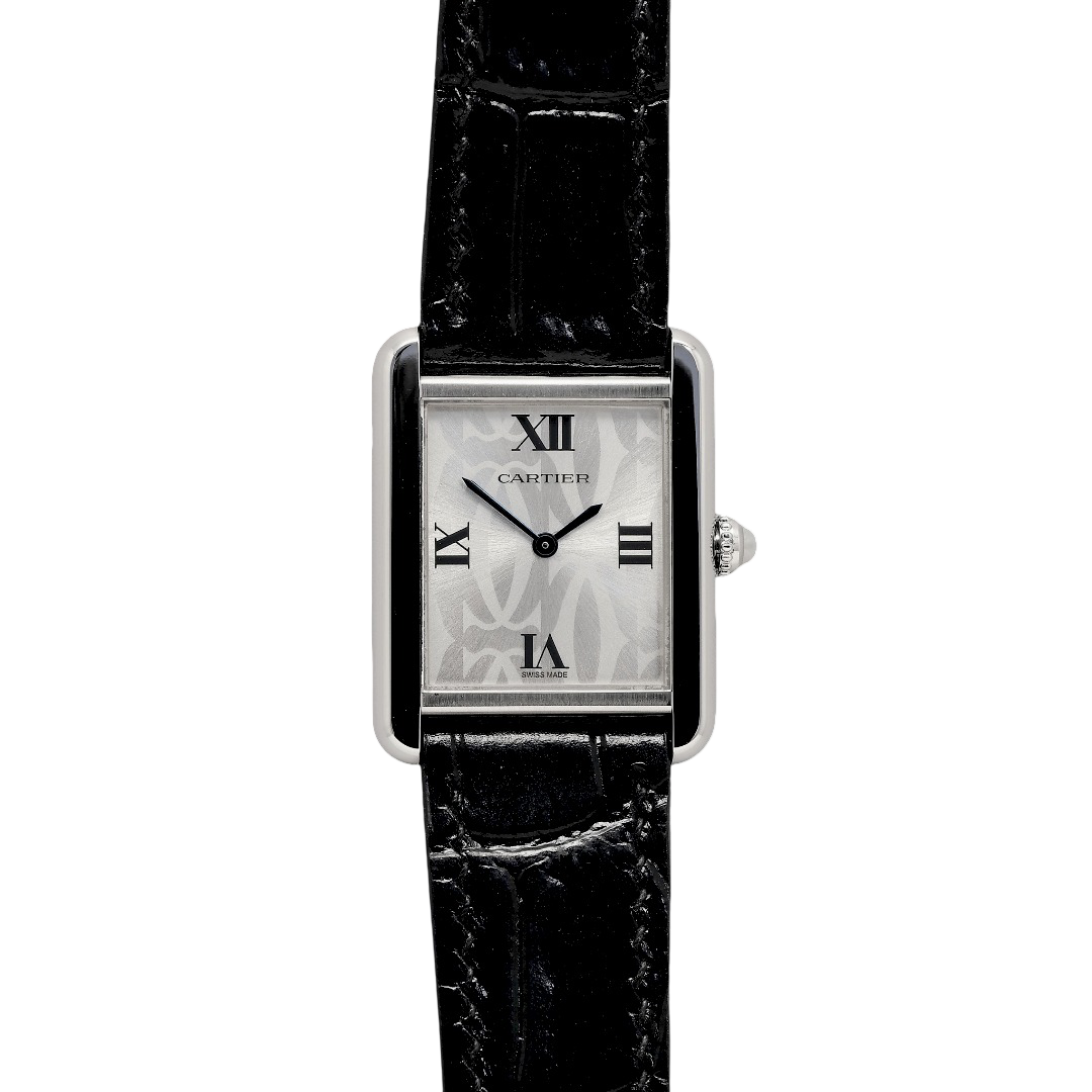 Cartier Tank Solo Small Christmas Dial Ref: W1019555
