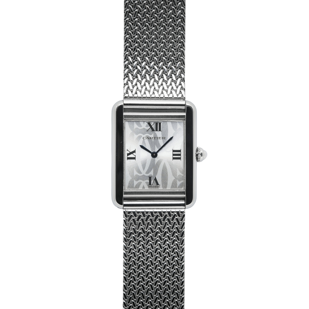 Cartier Tank Solo Small Christmas Dial Ref: W1019555