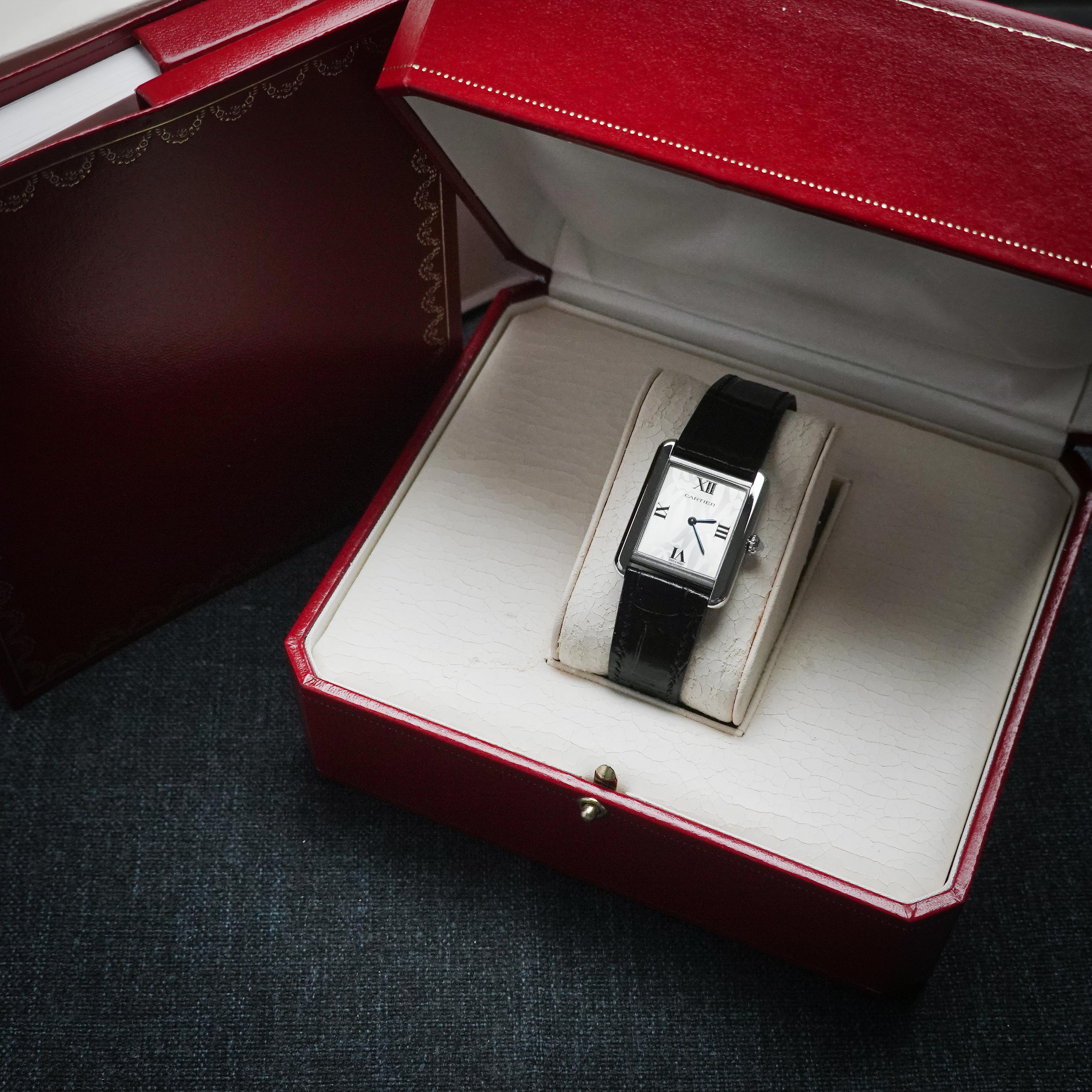 Cartier Tank Solo Small Christmas Dial Ref: W1019555 - photo 7