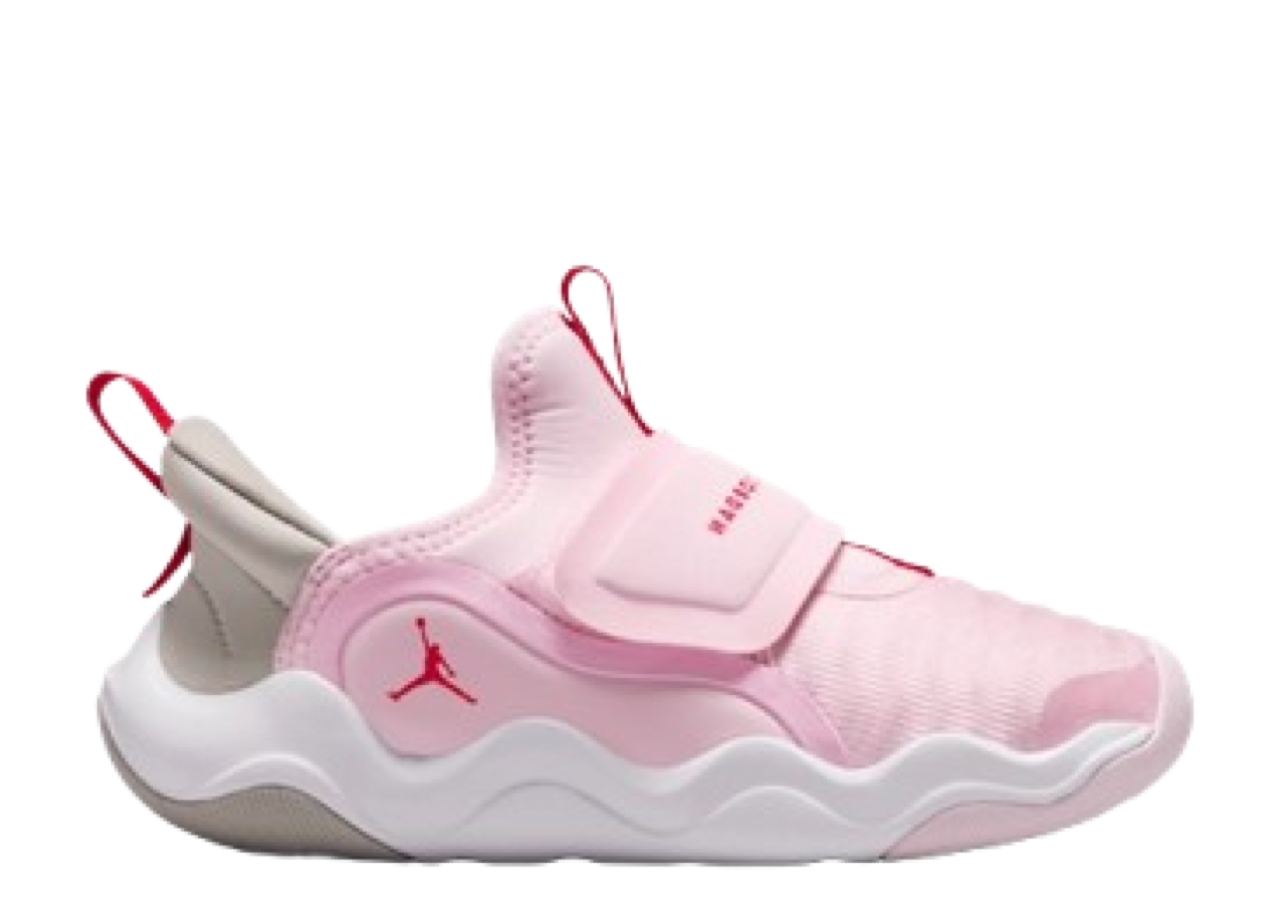 Air Jordan 23/7.2 EasyOn Pink Foam Tech Grey White Fire Red (Pre-School)