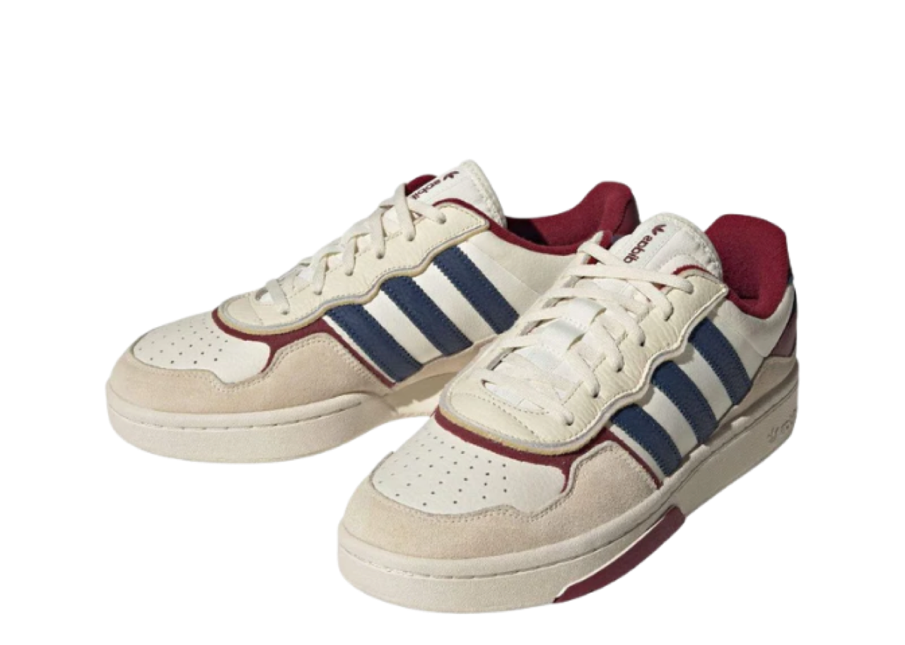 Adidas Courtic Low Top Skateboard Beige Blue Red - photo 2