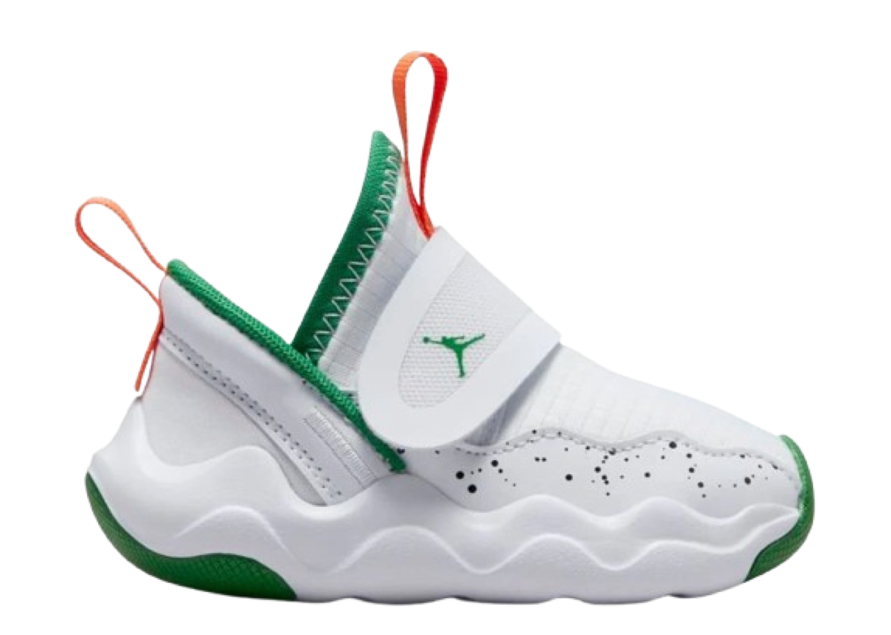 Air Jordan 23/7 Football Grey White Orange Blaze Pine Green (Toddler)