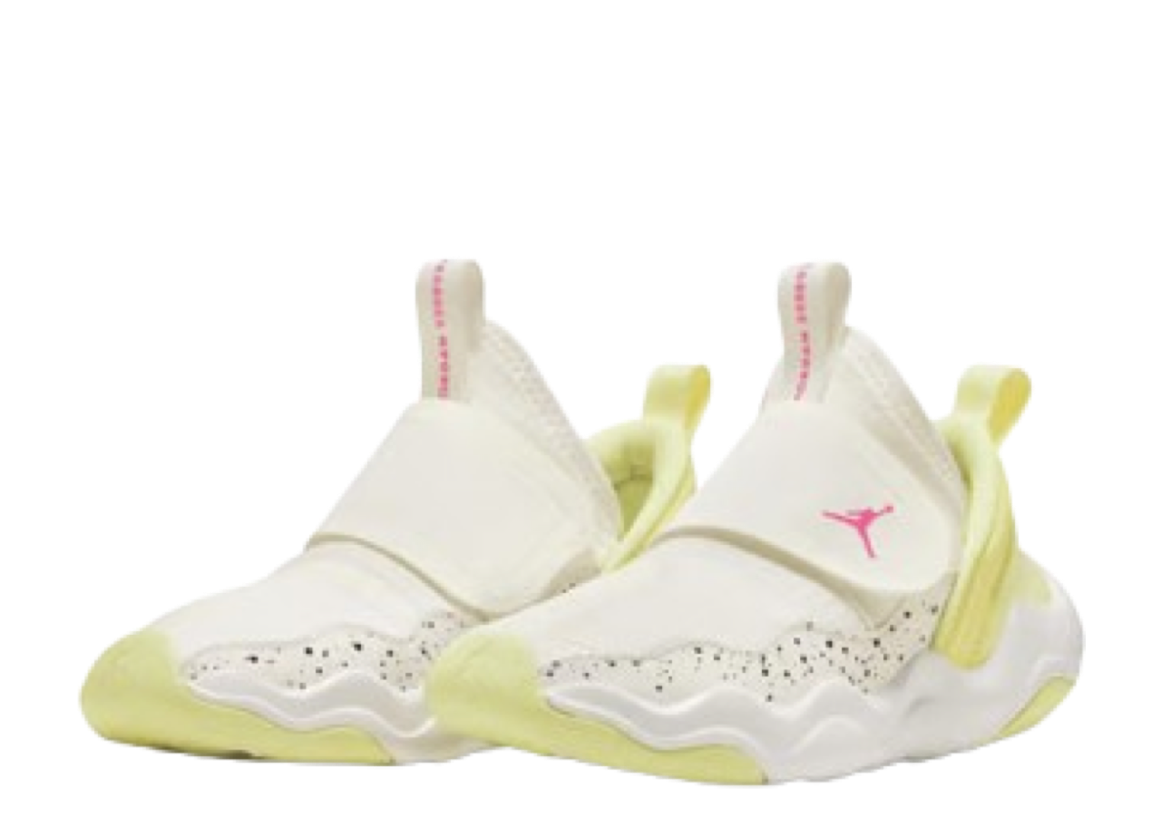 Air Jordan 23/7 Sail Light Laser Orange White Laser Fuchsia (Toddler) - photo 2