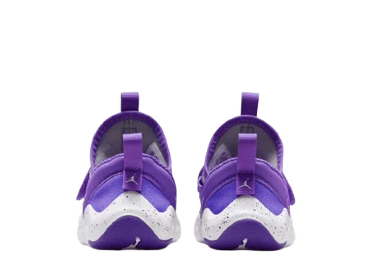 Air Jordan 23/7 Purple Venom Medium Silver White (Toddler) - photo 3