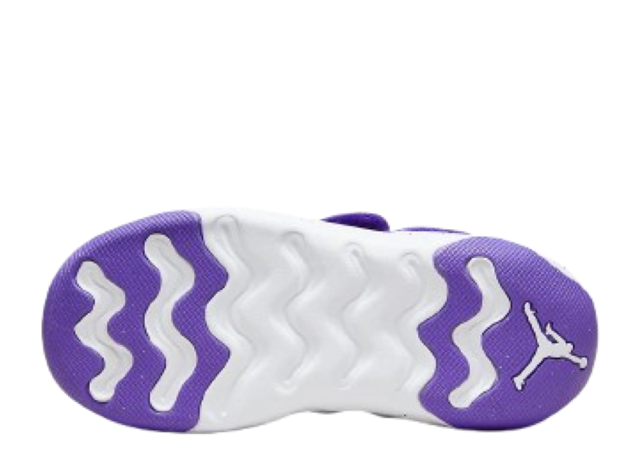Air Jordan 23/7 Purple Venom Medium Silver White (Toddler) - photo 4