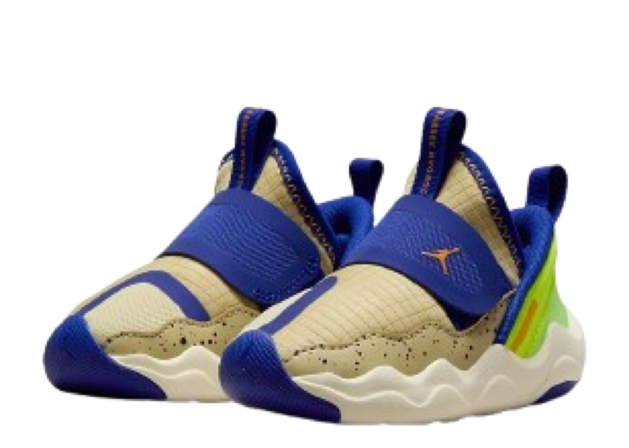 Air Jordan 23/7 SETeam Gold Radiant Blue Volt Vivid Orange (Toddler) - photo 2