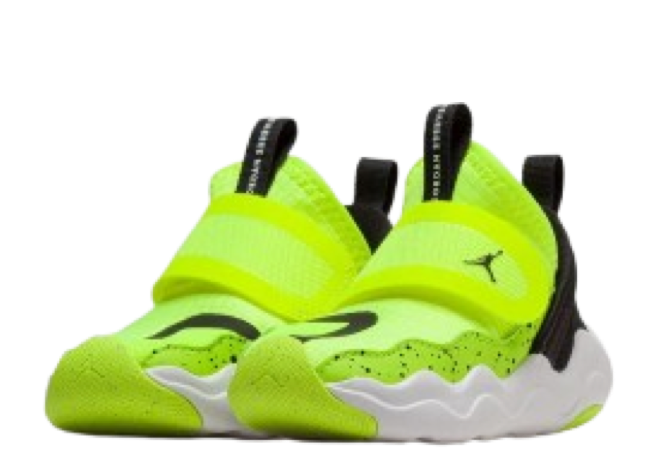 Air Jordan 23/7 Volt White Black (Toddler) - photo 2