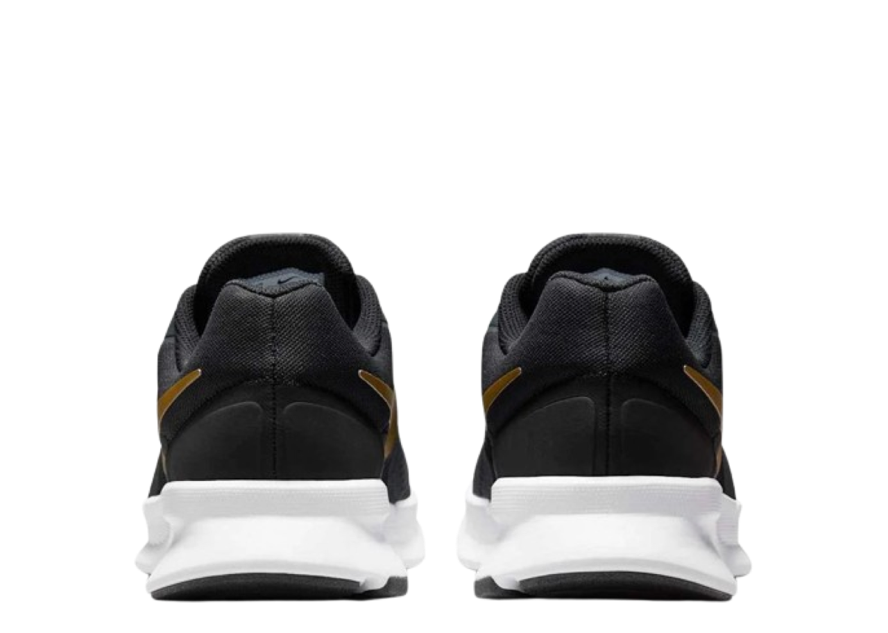 Nike Run Swift 3 Black Anthracite White Metallic Gold - photo 3