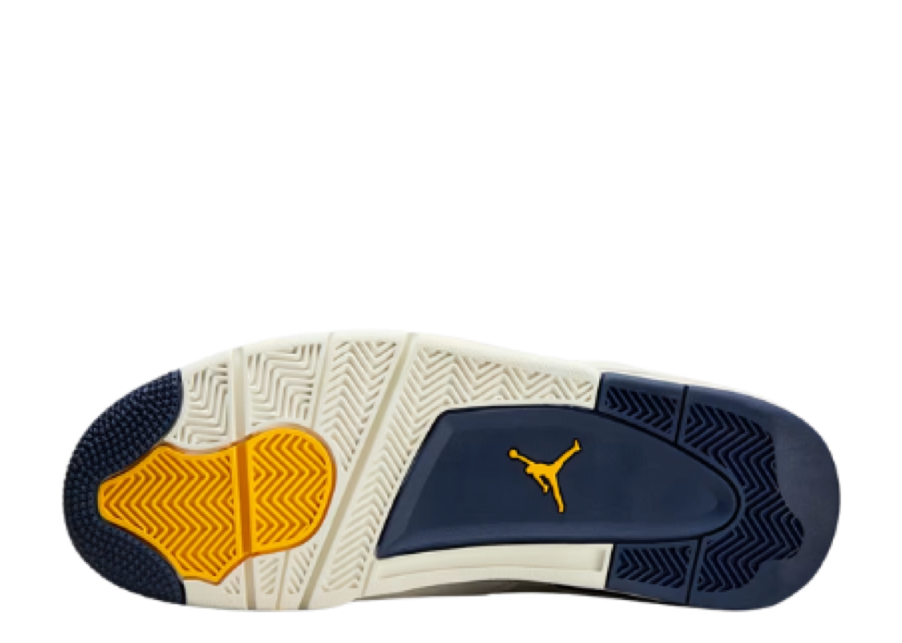 Air Jordan 4 RM Sail Midnight Navy - photo 4