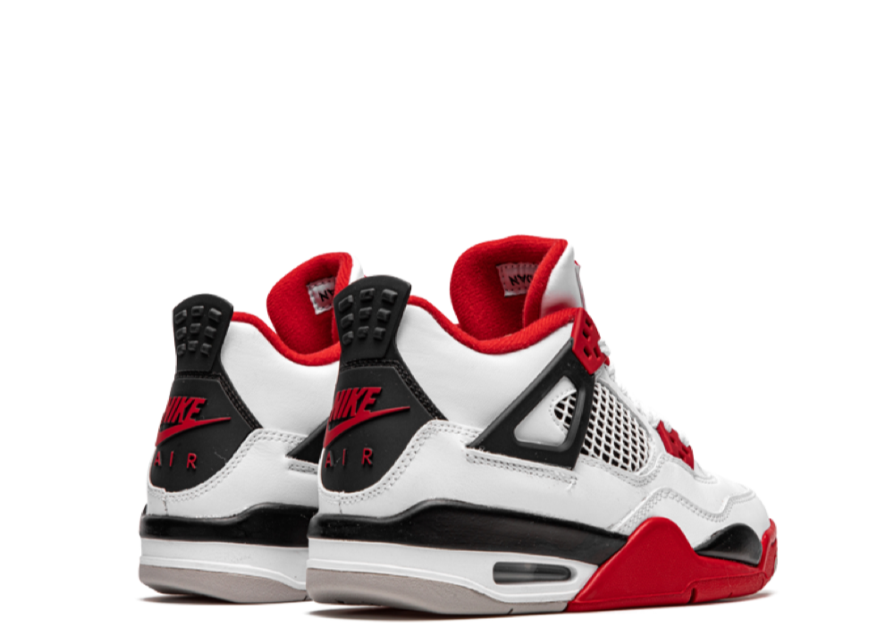 Jordan 4 Retro Fire Red (2020) (Grade School) - photo 3