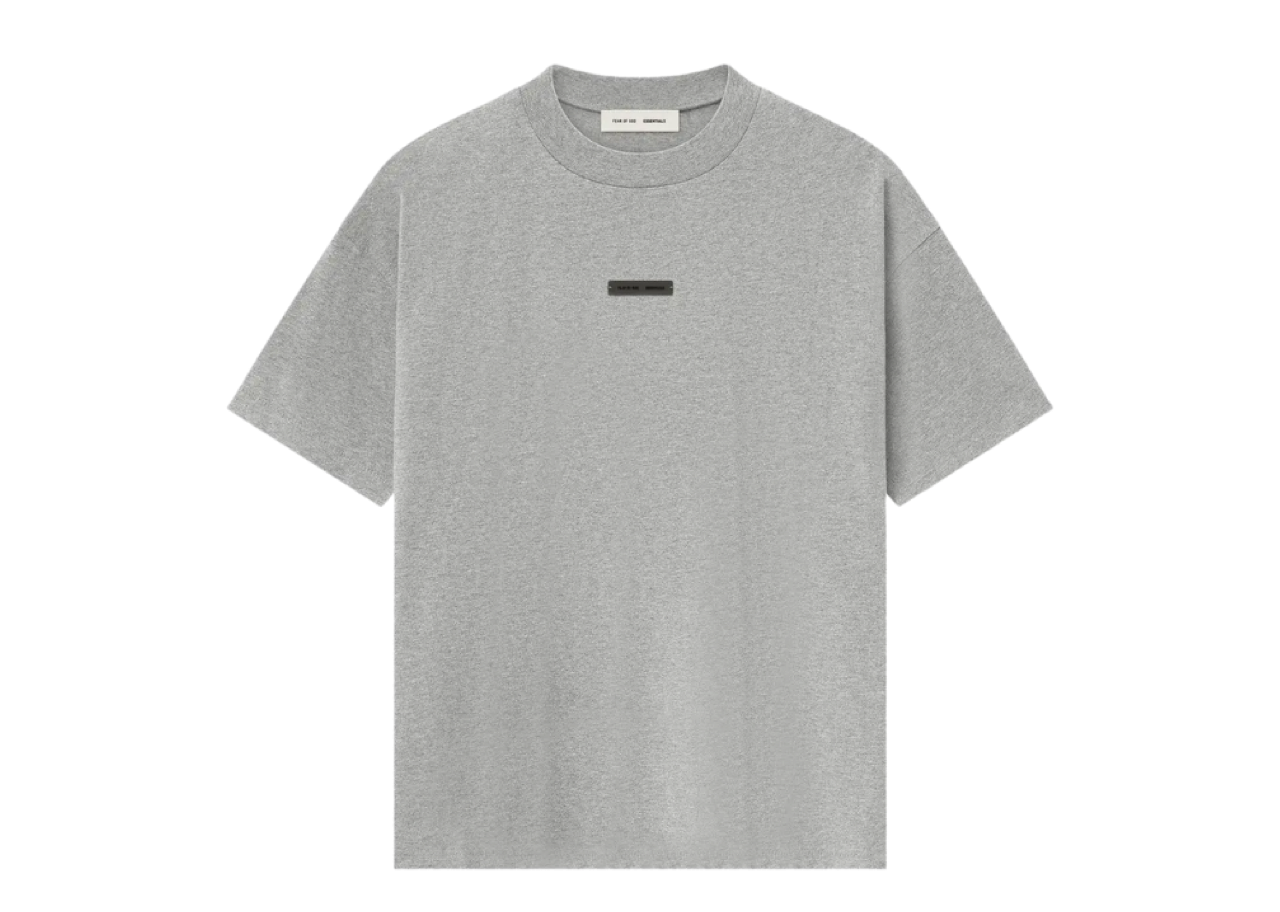 Fear of God Essentials Classic Tee Concrete Heather