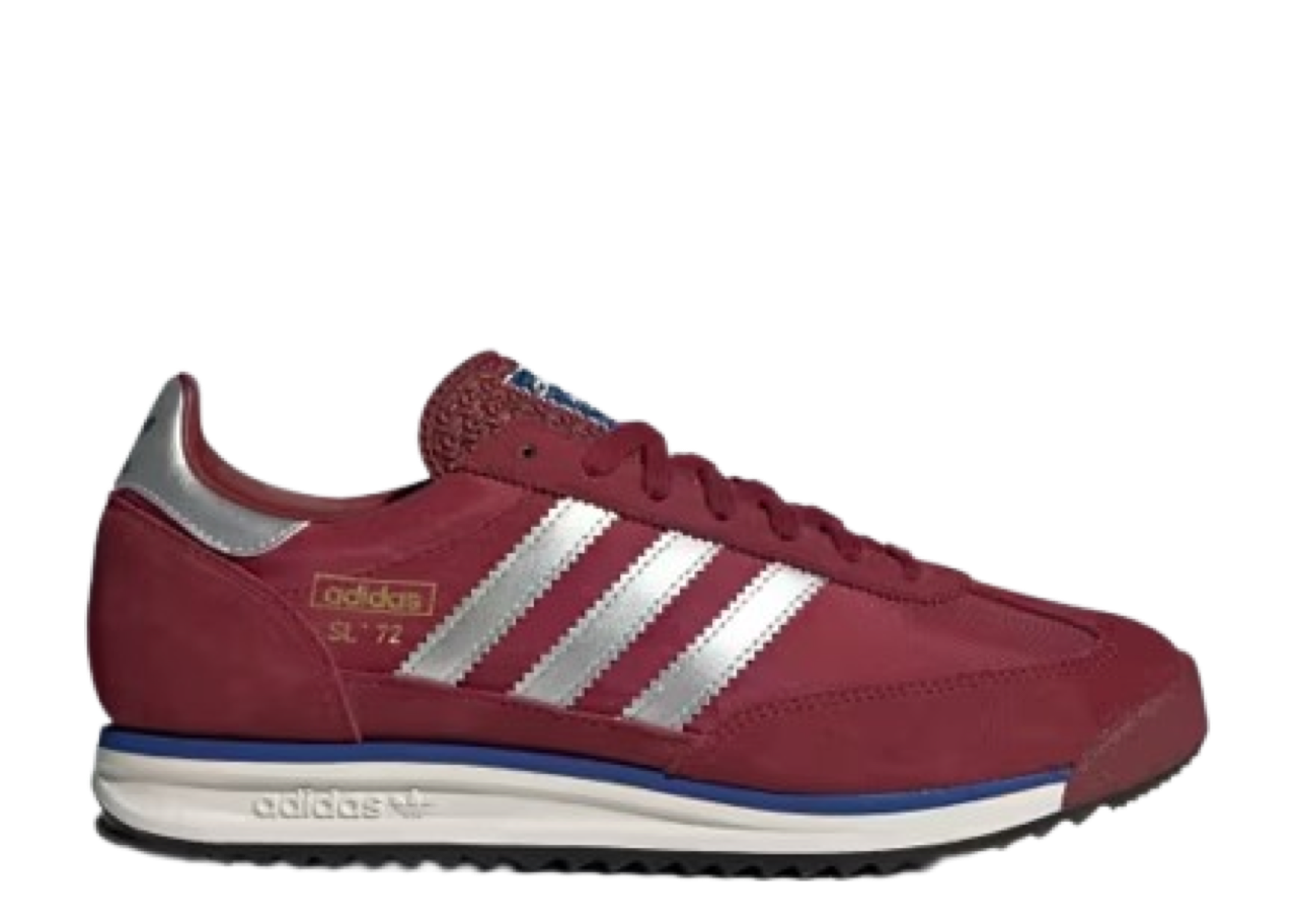 Adidas SL 72 RS Noble Maroon Silver Metallic