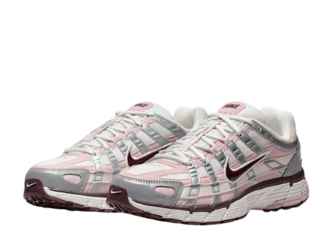 Nike P-6000 Silver Burgundy Plum Chalk (Women's) - photo 2