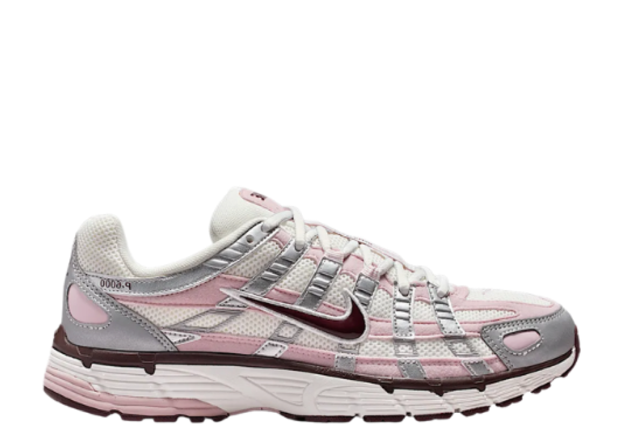 Nike P-6000 Silver Burgundy Plum Chalk (Women's)