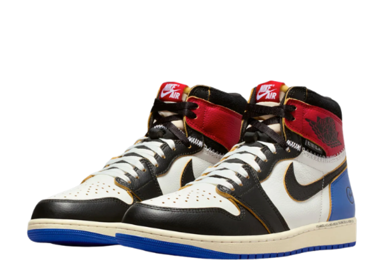 Air Jordan 1 Retro High OG SP Fragment x Union LA Varsity Red Sport Royal - photo 2