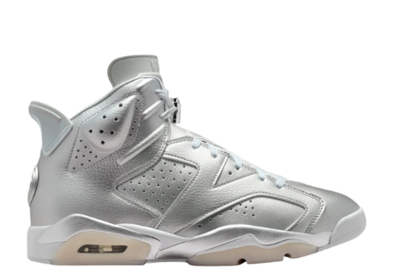 Air Jordan 6 Retro Pre-SchoolG Paris Saint-Germain Silver