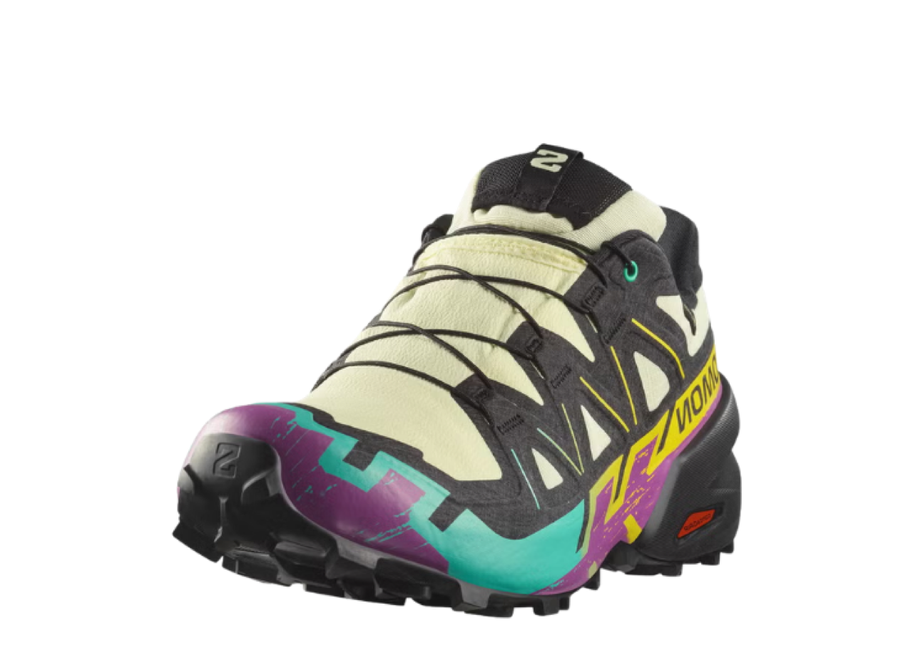 Salomon Speedcross 6 Gore-Tex Transparent Yellow Black - photo 2