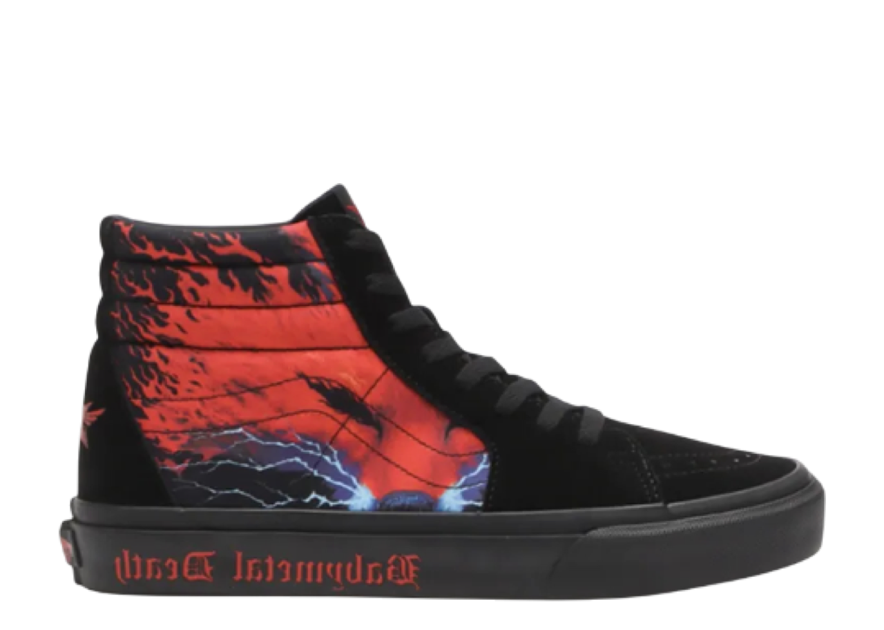 Vans Sk8-Hi Japan x Babymetal Black Red