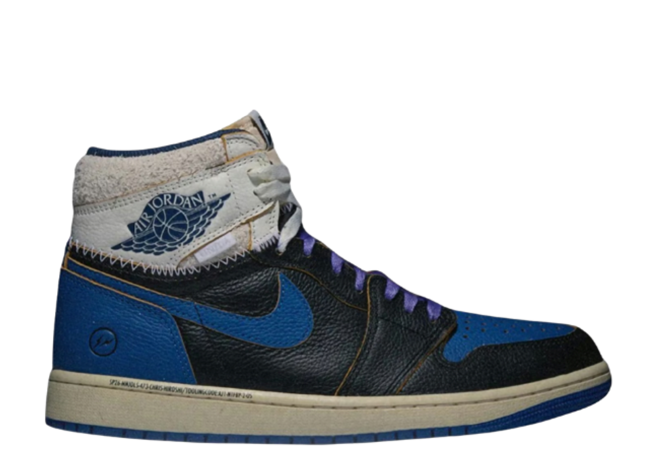 Air Jordan 1 Retro High OG SP Fragment x Union LA Sport Royal
