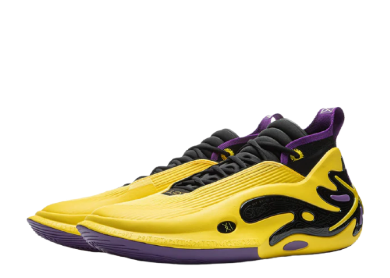 Li-Ning Way of Wade 11 Purple Gold Dynasty - photo 2