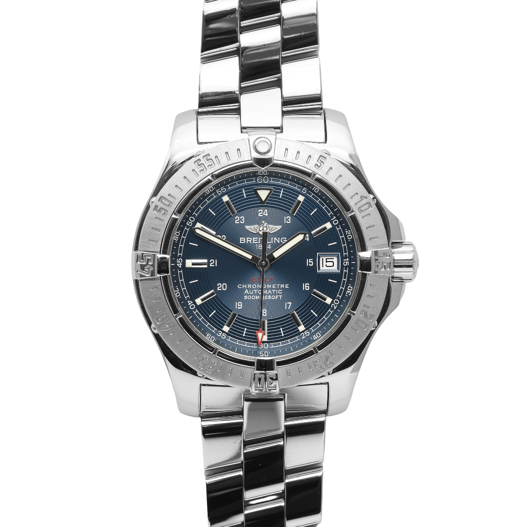 Breitling Colt 41mm Blue Dial Ref: A17380