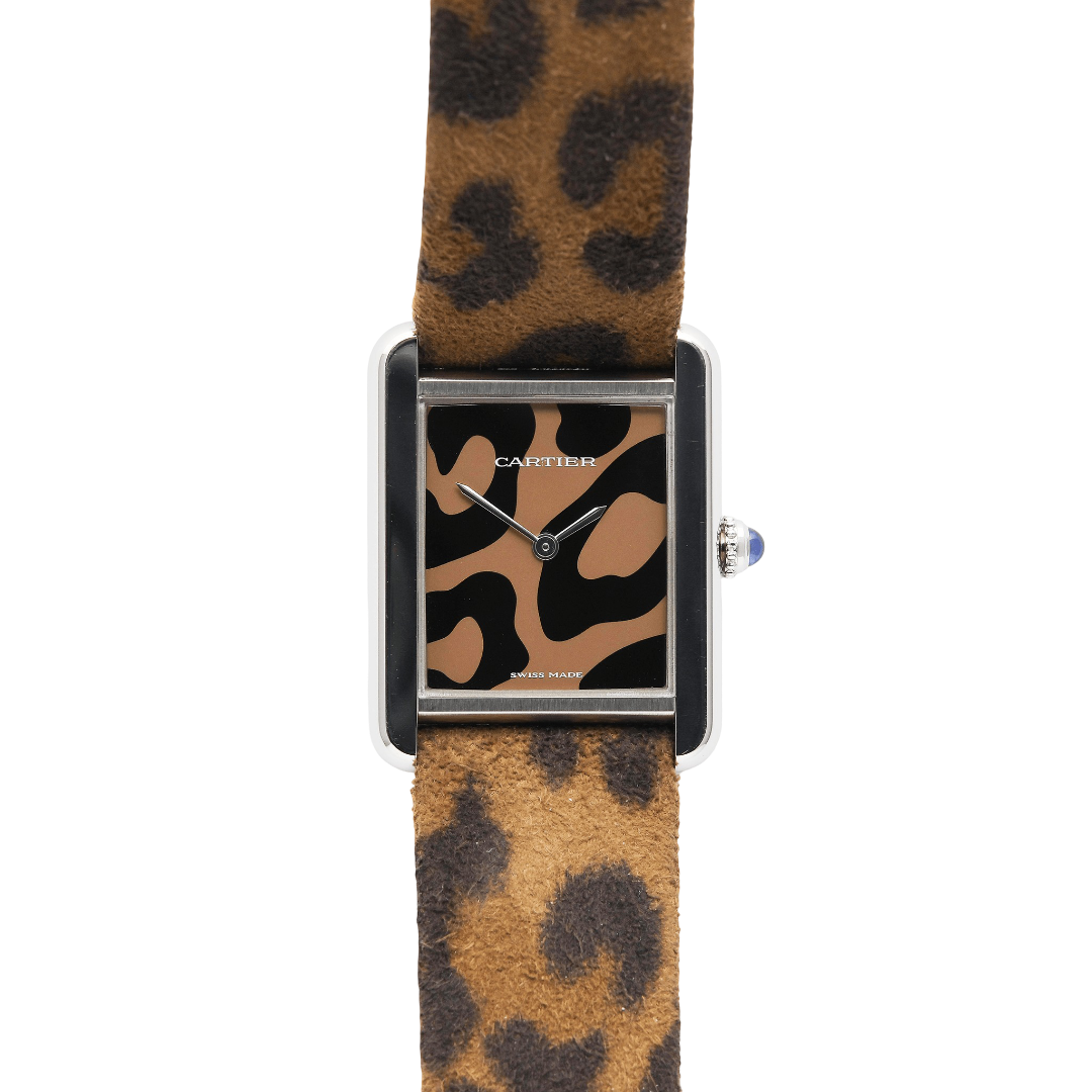 Cartier Tank Solo Leopard Small Ref: W5200015