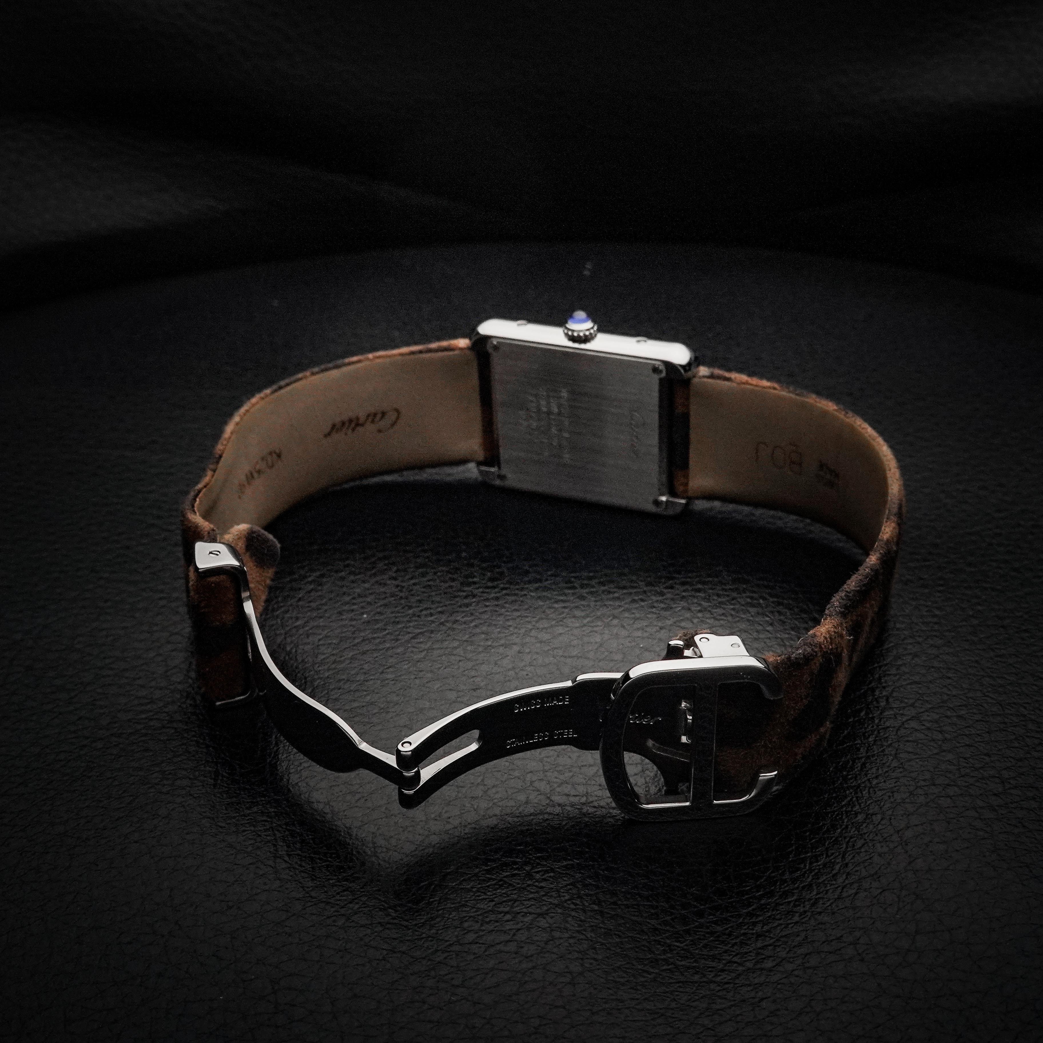Cartier Tank Solo Leopard Small Ref: W5200015 - photo 5