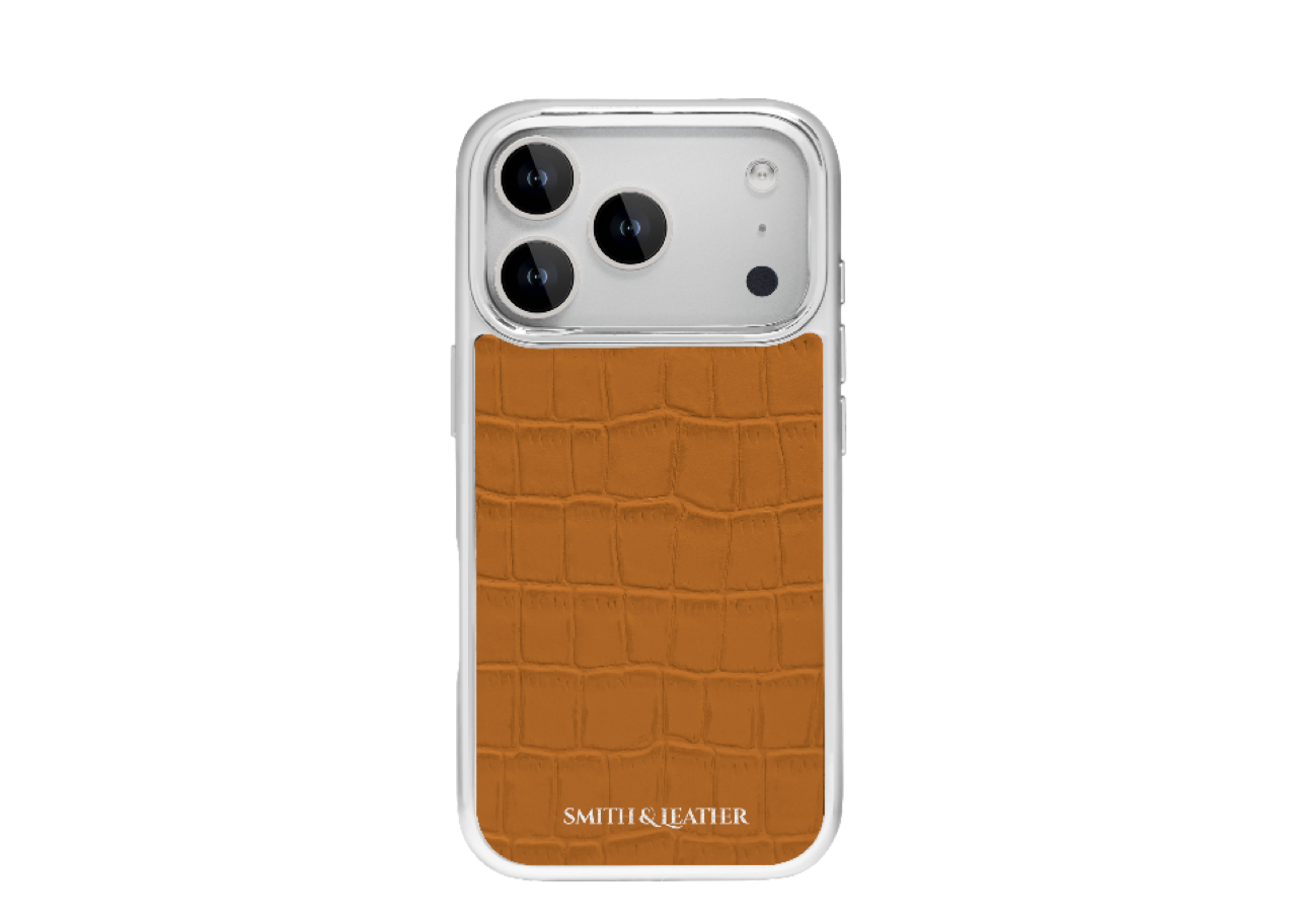 Smith&Leather iPhone 17 Pro Max MagSafe Frame Case Tan