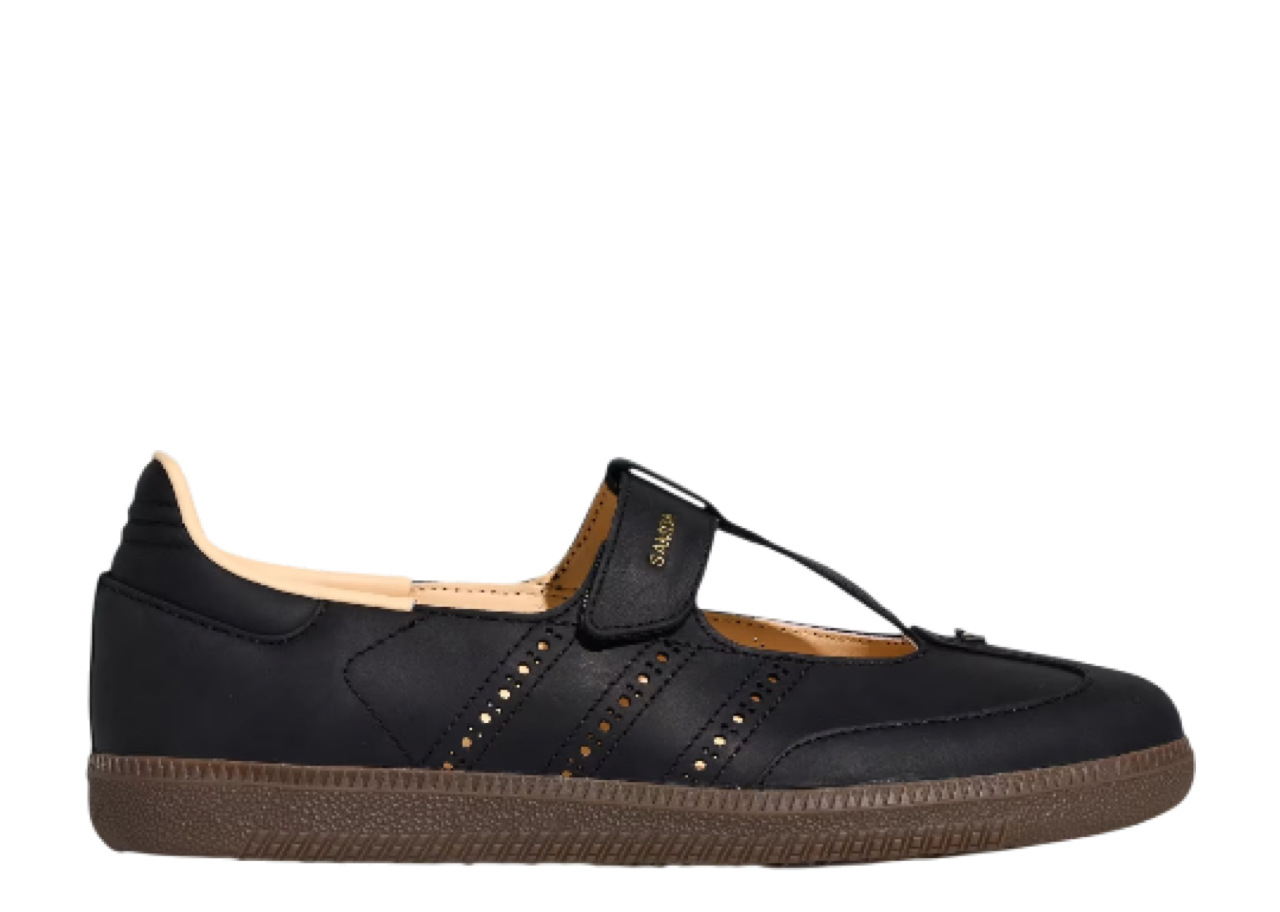 Adidas Samba Jane Core Black Crystal Sand (Women's)