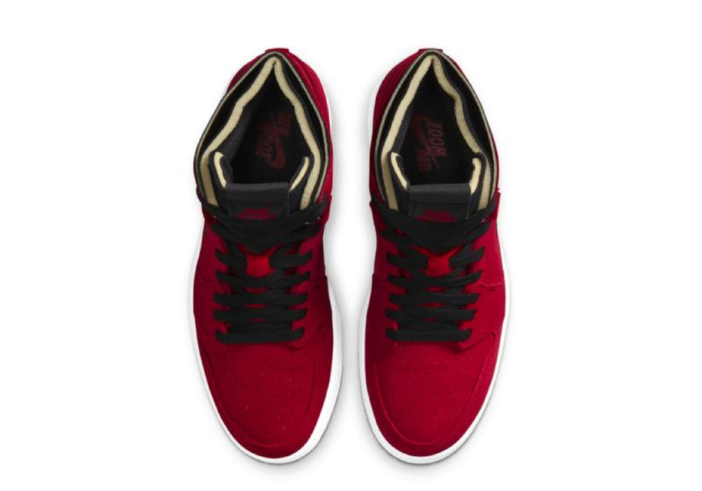 Air Jordan 1 High Zoom Air CMFT Red Suede - photo 2
