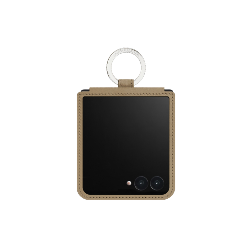 Smith&Leather Samsung Galaxy Z Flip Card Pocket Frame 7 Navy - photo 3