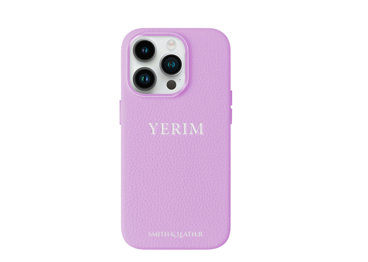 Smith&Leather iPhone 15 Pro Max MagSafe Leather Case Purple - photo 2