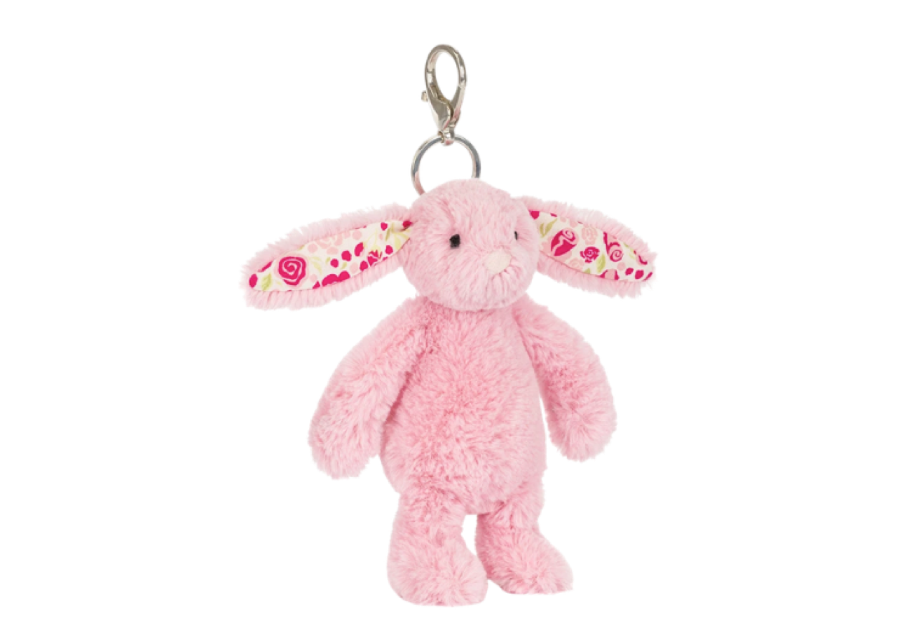 Jellycat Blushkin Blossom Bunny Bag Charm
