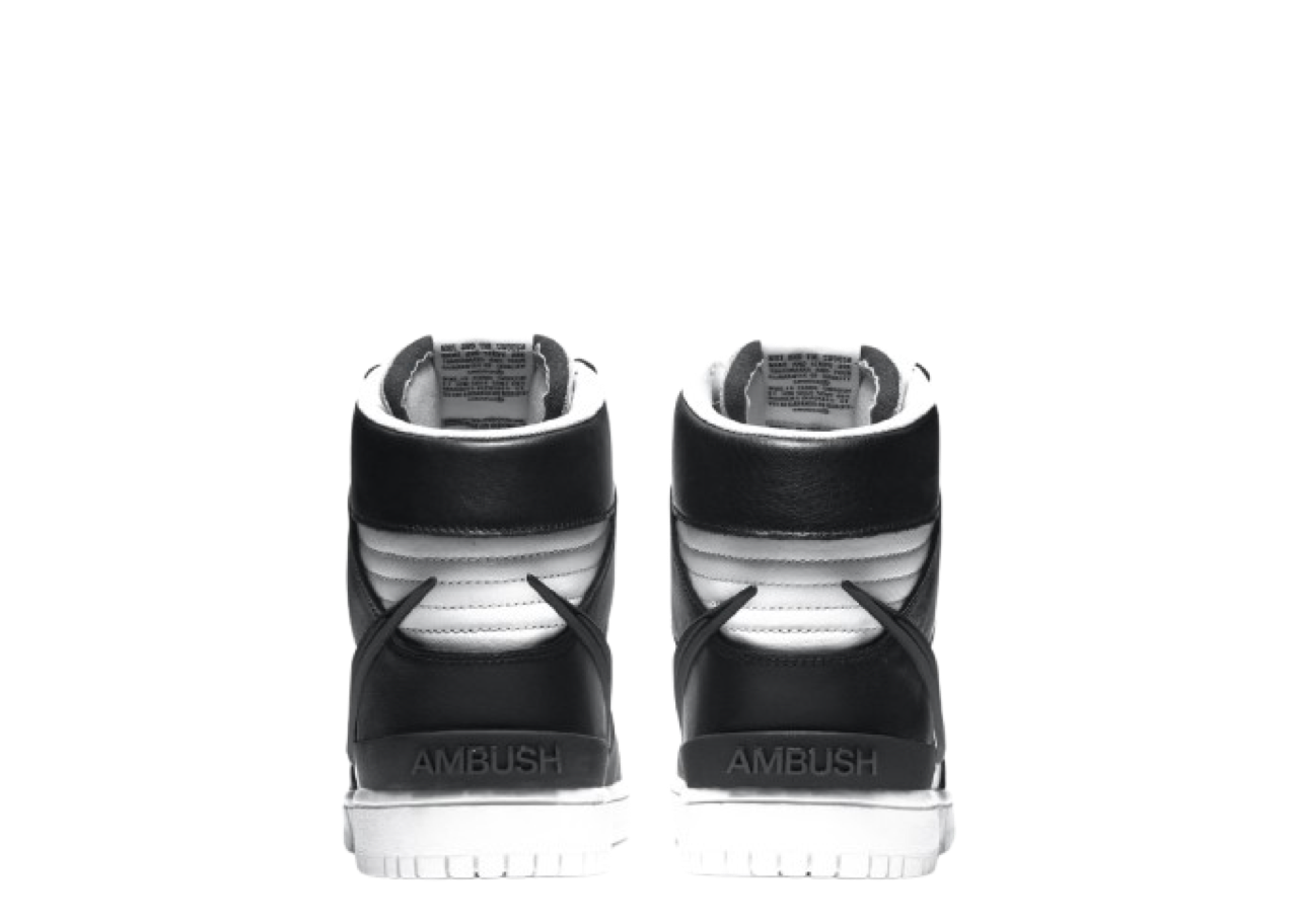 Nike Dunk High Ambush Black White - photo 3