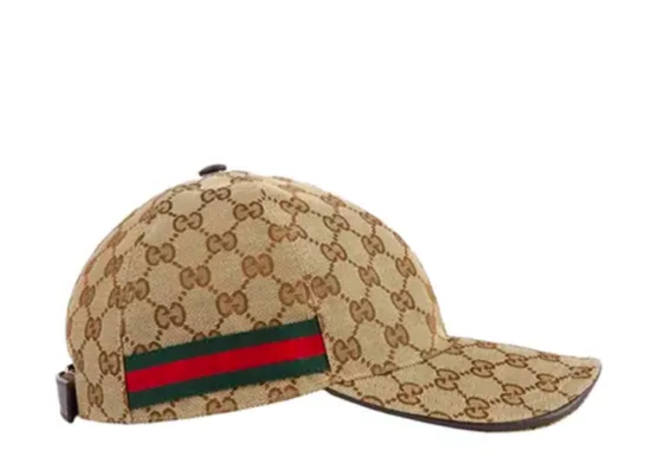 Original GG Canvas Baseball Hat with Web