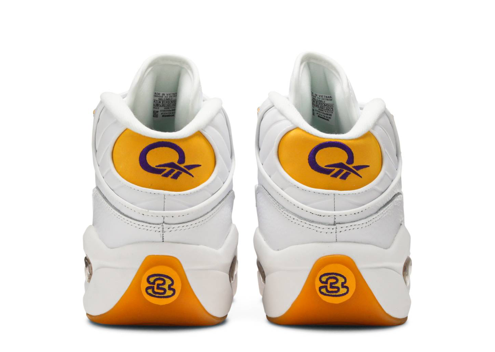 Reebok Question Mid Yellow Toe - photo 3