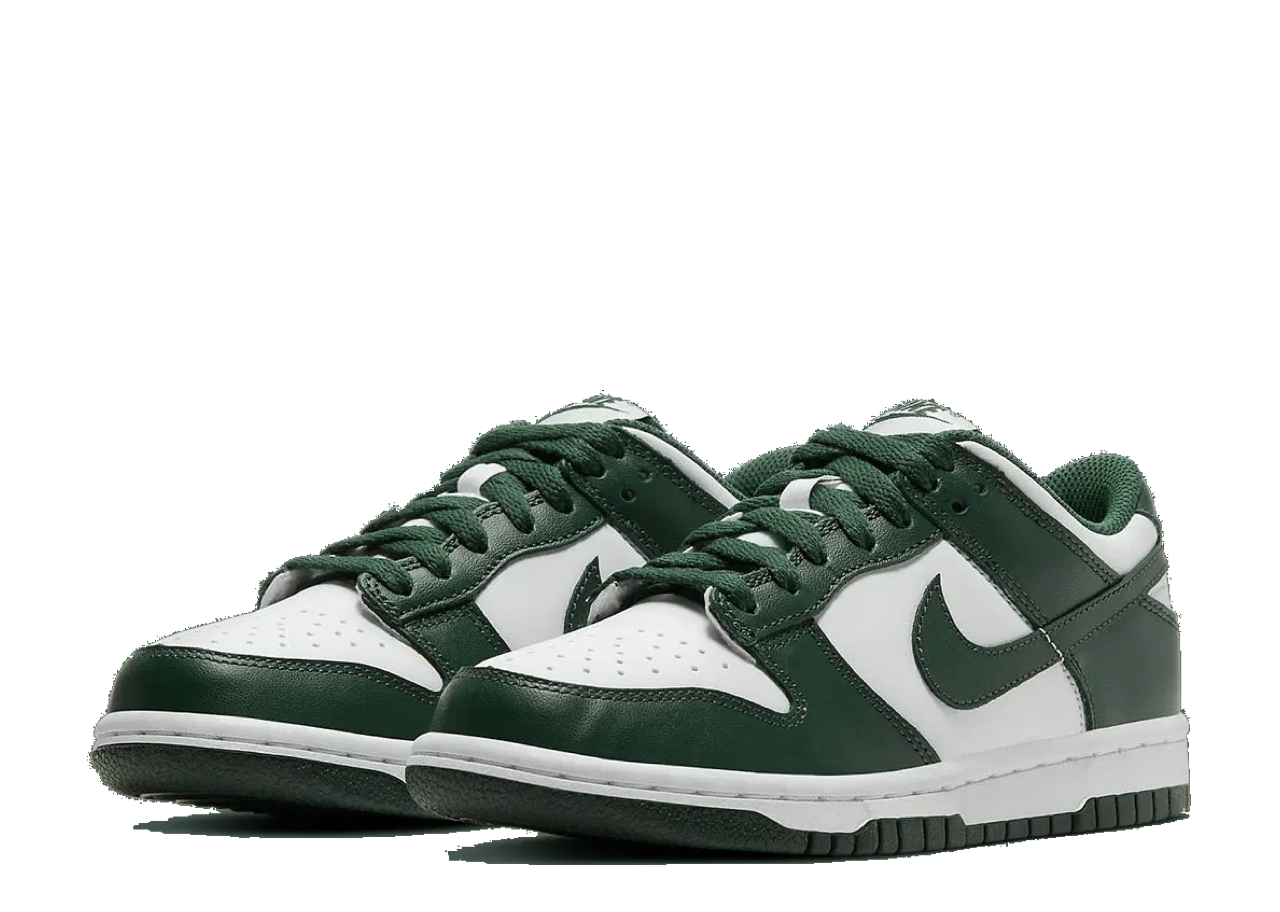 Nike Dunk Low Team Green (Grade School) - photo 2