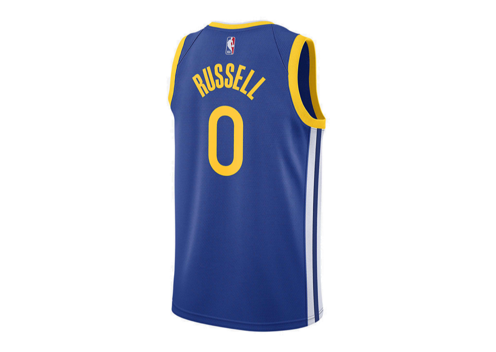 D'angelo Russell Warriors Icon Edition Swingman Jersey - photo 2