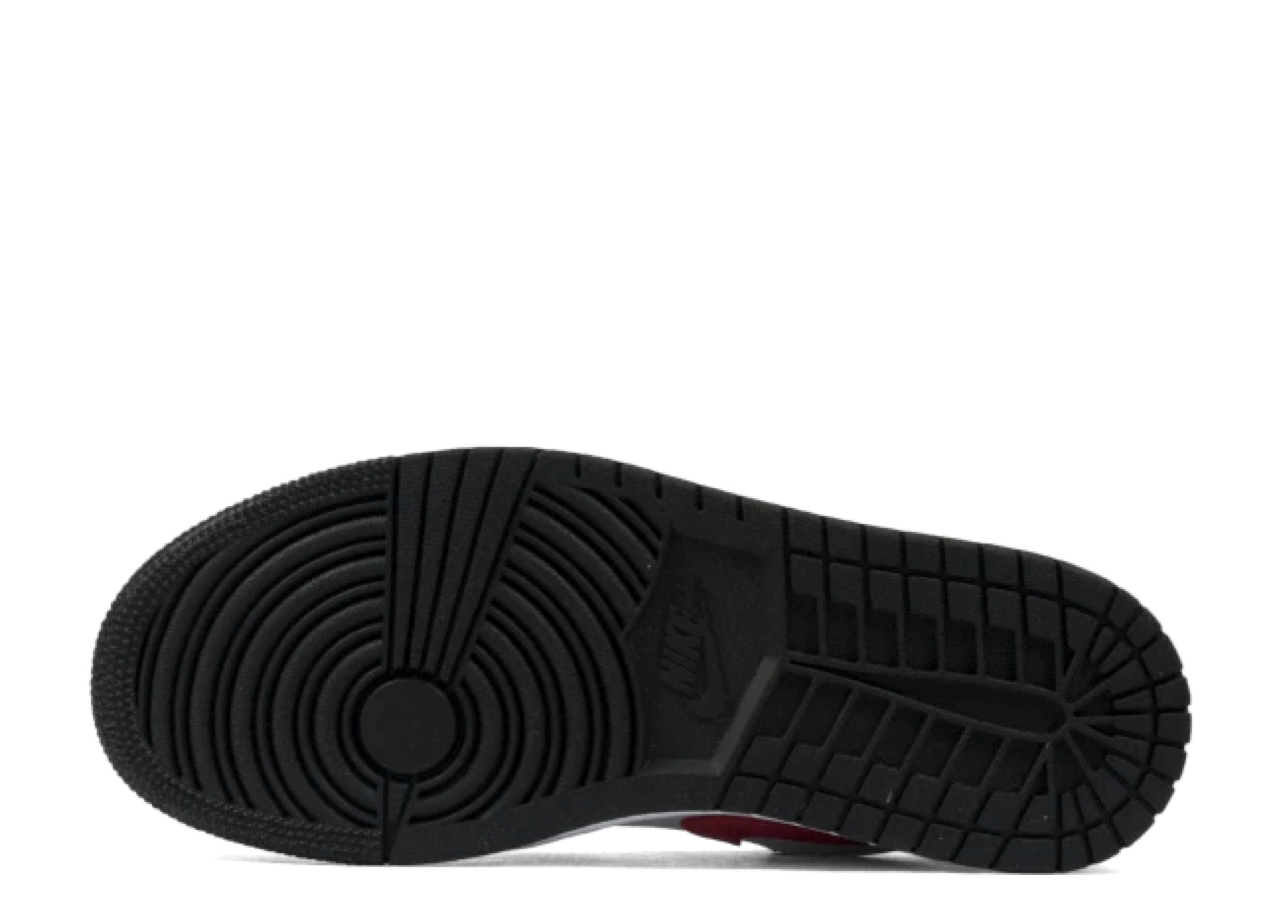 Air Jordan 1 Low Black Siren Red (Women's) - photo 4