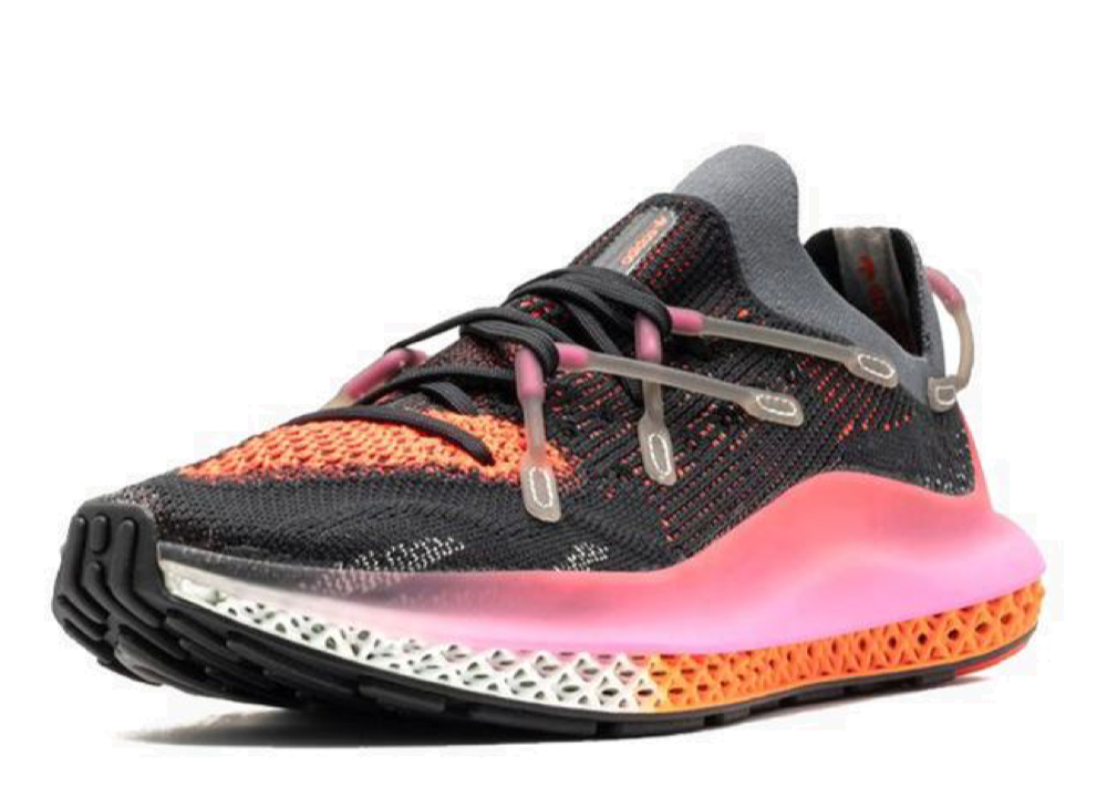 Adidas 4D Fusio Black Pink Orange - photo 2