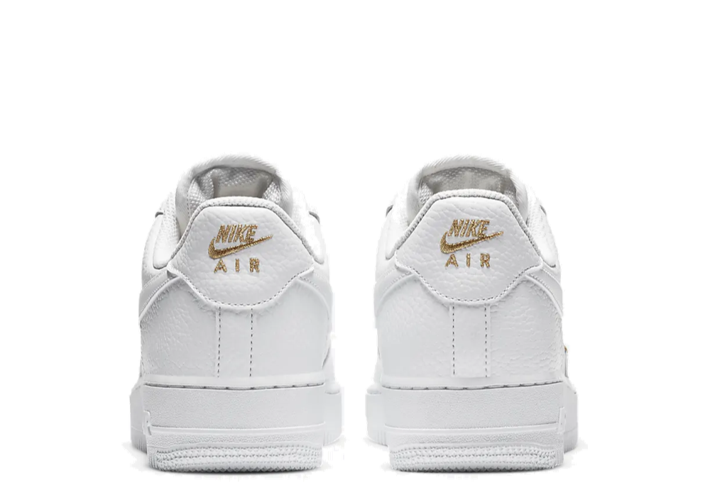 Nike Air Force 1 '07 Essential White Metallic Gold (Women's) - photo 3